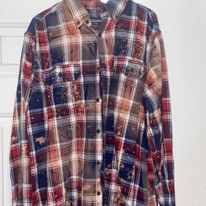 Custom Bleached flannel